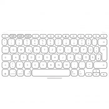 Logitech Keys-To-Go 2 toetsenbord universeel Bluetooth QWERTZ Duits wit
