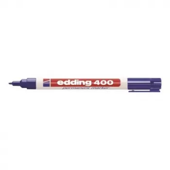 Permanent marker Edding 400 blauw