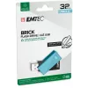 USB-flashdrive Emtec 32 GB USB Type-A C350 Brick 2.0 zwart blauw