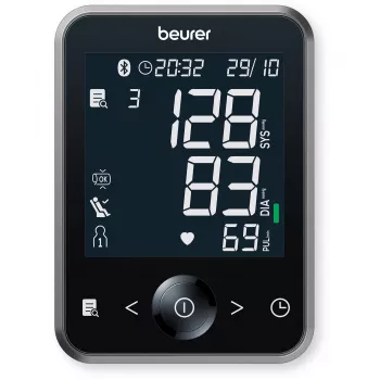Bloeddrukmeter Beurer BM64 met Bluetooth-connectiviteit en manchet voor de bovenarm