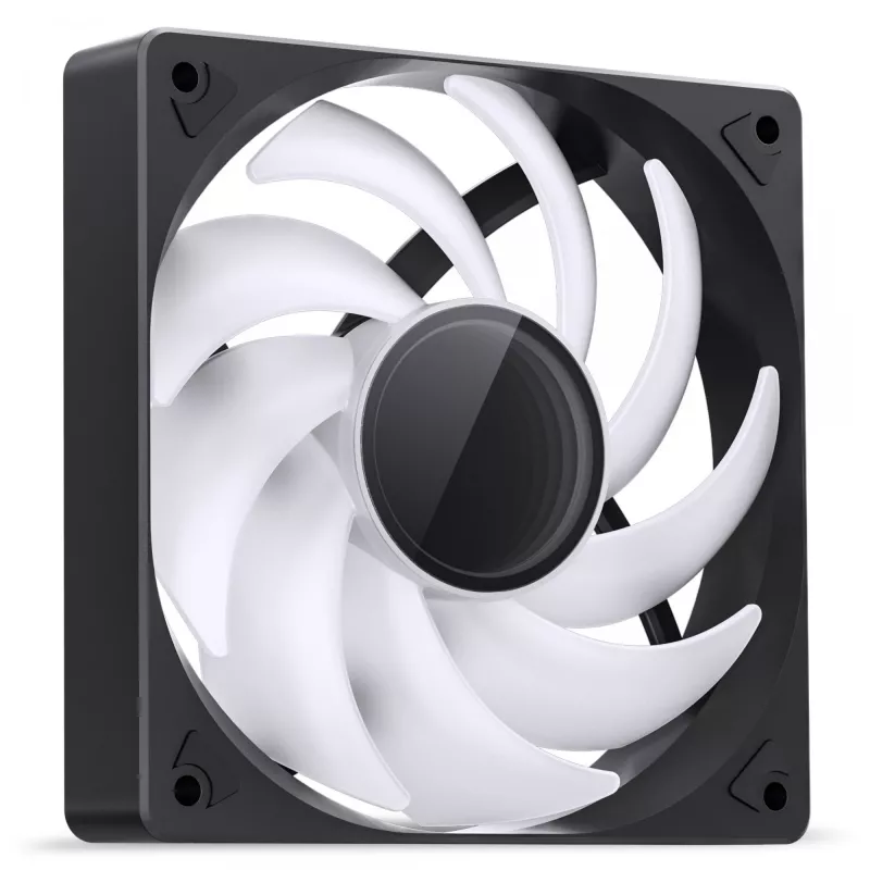 Ventilator Jonsbo SL-120B 12 cm zwart wit 600-1500 tpm 22-32 dB