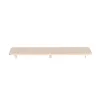 Maclean MC-128WD inklapbare wandplank, 100×40 cm, houtafwerking