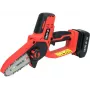 Accukettingzaag YATO YT-828135 — 18V Li-Ion 2Ah, 10 cm zwaard, 3200 t/min, 4,8 m/s kettingsnelheid, 26 schakels