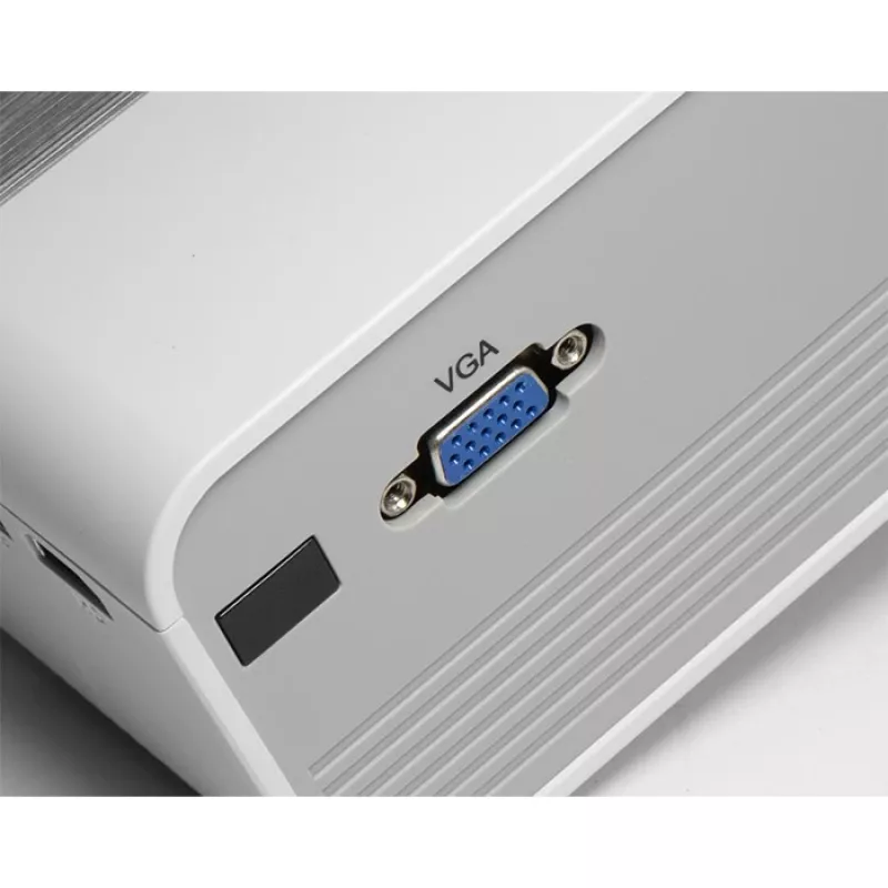 Technaxx TX-127 mini LED-projector, LCD, HD 720p (1280x720), wit/grijs