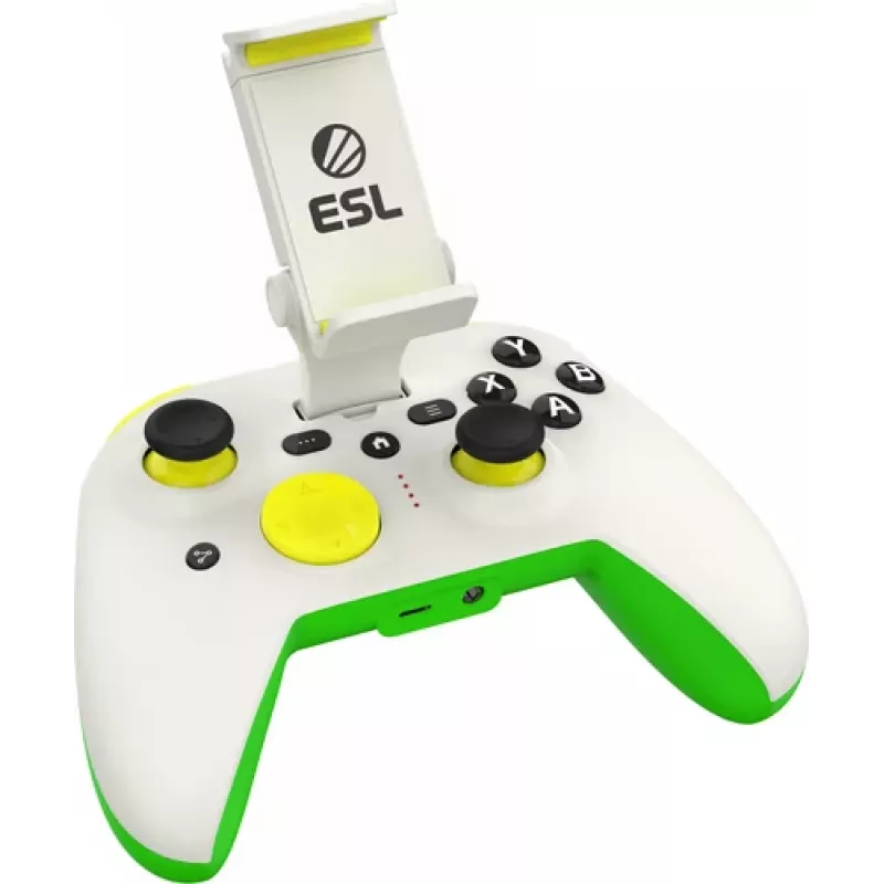 Gamepad RiotPWR RP1925ESL USB Type-C bekabeld groen wit geel
