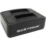 GoXtreme Dual Vision 4K accu-laadstation – dual-bay-oplader voor actiecamera-accu's, model 01492