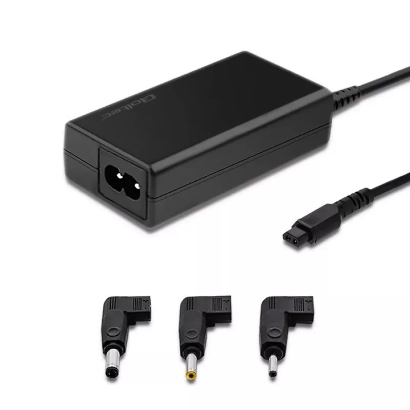 Qoltec 52415 voeding compatibel met Samsung Sony 65 W | 3 stekkers | +netsnoer