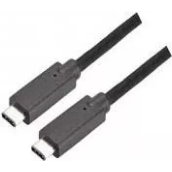 Bachmann 918.190 USB-kabel 0,5 m USB 3.2 Gen 2 (3.1 Gen 2) USB-C zwart (918190)