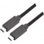 Bachmann 918.190 USB-kabel 0,5 m USB 3.2 Gen 2 (3.1 Gen 2) USB-C zwart (918190)