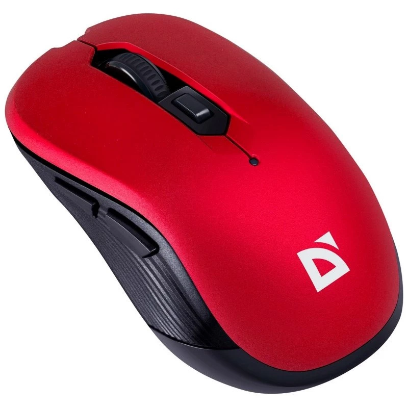 Draadloze RF stille muis DEFENDER Gassa MM-105 — dubbelhandig, 1600 DPI, 2,4 GHz, nano-USB-ontvanger
