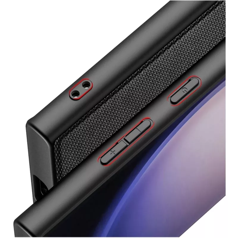 StyleShell NYLO, telefoonhoesje zwart, Samsung Galaxy S24 Ultra