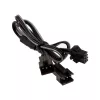 Interne stroomkabel PHANTEKS PH-CB-DRGB3P — 3-polig naar 2× Molex (3-polig), zwart/grijs