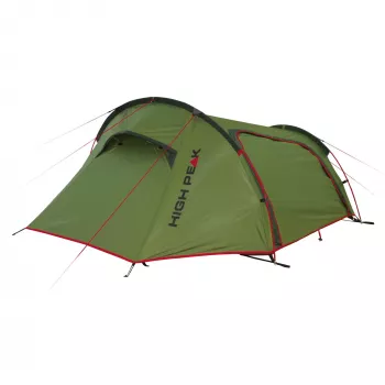 High Peak Sparrow LW koepeltent 2 personen groen, rood