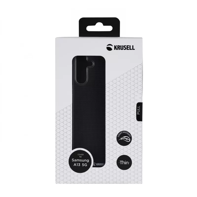 Krusell 62505 SoftCover hoes voor Samsung Galaxy A13, 6,6", TPU, transparant
