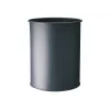 Afvalemmer Durable 330158 15 L rond metaal antraciet