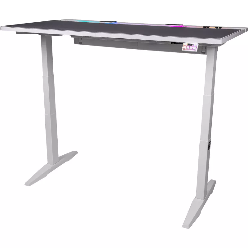 Computertafel Thermaltake GGD-G70-WHEIRX-22 zwart recht rechthoekig spaanplaat