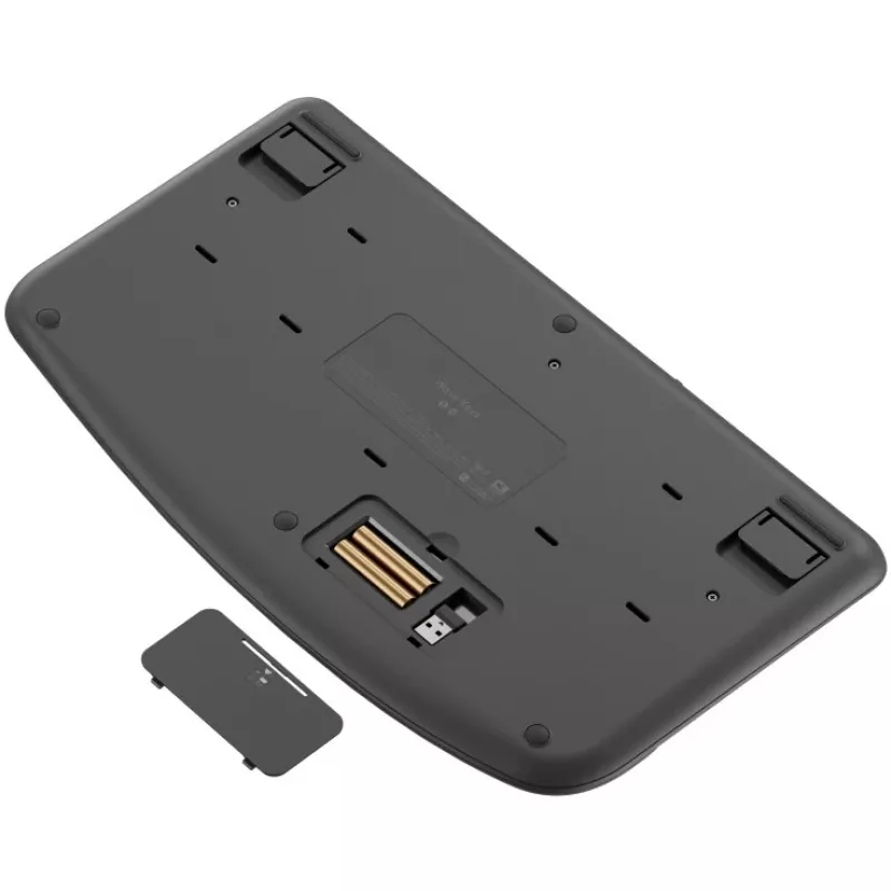 Logitech Wave Keys toetsenbord kantoor RF draadloos + Bluetooth QWERTY US International grafiet