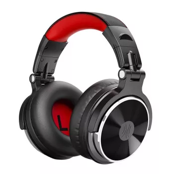 Bekabelde koptelefoon OneOdio Pro10 (rood)