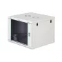 Wandgemonteerde 19-inch rackkast DIGITUS Dynamic-N DN-37106 — 9U, 600x600 mm, IP20, slot met sleutel