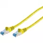 Netwerkkabel S/CONN 75713-Y 3m Cat6a S/FTP geel