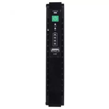 Voeding MPL Power RouterUPS-30-PoE 30 W voor binnen, 100–240 V, zwart, 160×105×28 mm