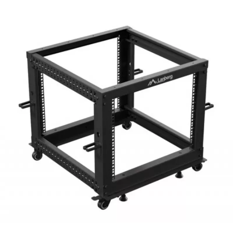Open frame LANBERG OR01-6109-B 9U 600x600 mm
