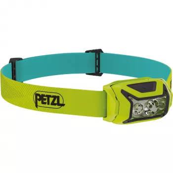 Hoofdlamp Petzl Actik geel LED 100 lm IPX4 98 g