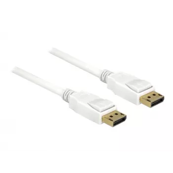 DisplayPort-kabel DeLOCK 85509 1,5 m wit