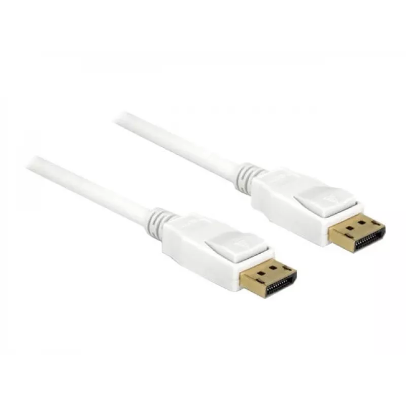 DisplayPort-kabel DeLOCK 85509 1,5 m wit