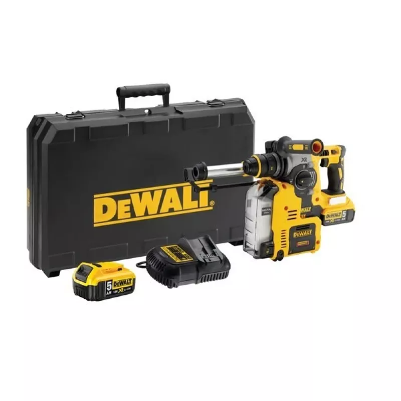 DeWALT accu-combihamer DCH275P2, 18 volt, boorhamer 1100 t/min SDS Plus