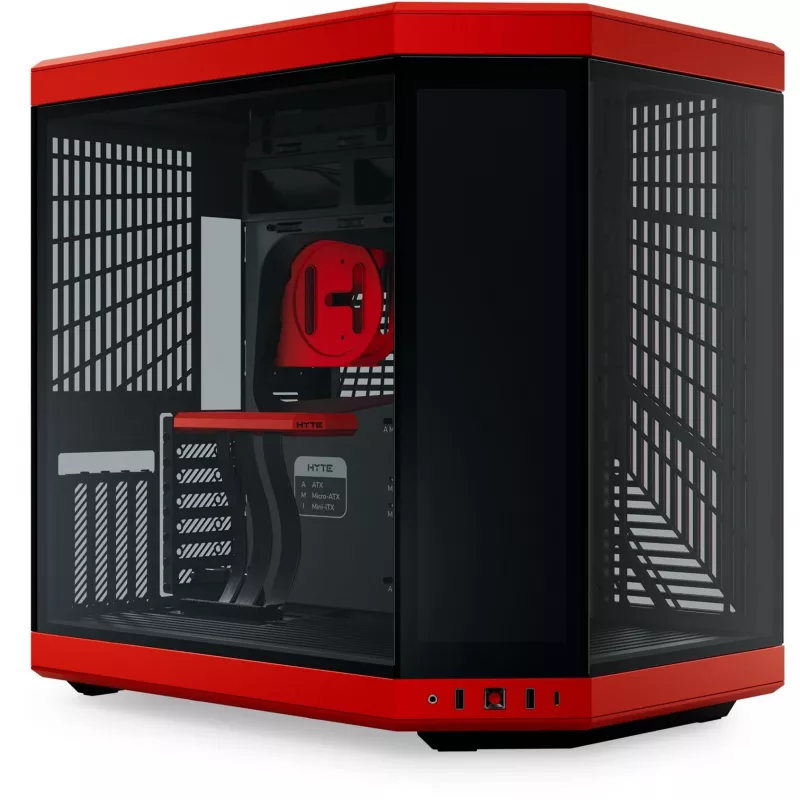 HYTE Y70 Touch Infinite Midi Tower zwart, kerskleur