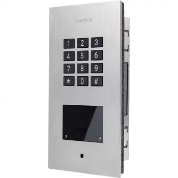 Deurtoegangscontrolesysteem DoorBird A1121 inbouw RVS V2A