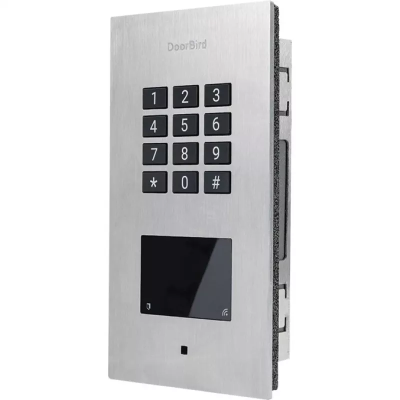 Deurtoegangscontrolesysteem DoorBird A1121 inbouw RVS V2A