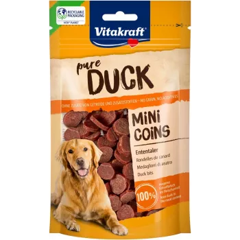 VITAKRAFT Duck Mini Coins - hondensnack - 80 g