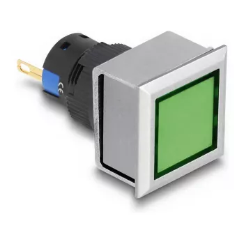 Industriële LED-machineleuchte DELOCK 22056 — 1 lamp, IP40/IP65, AC 250V, 5A, 25×42×25 mm