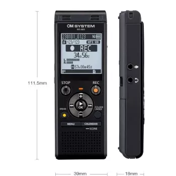 Olympus WS-883 digitale spraakrecorder - 8 GB
