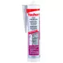 Dichtmiddel FISCHER Silicone sanitairsilicon Premium DSSA 053102 310 ml — waterbestendig, schimmelwerend