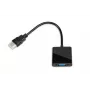 iBox IAHV01 HDMI-naar-VGA-adapter, zwart