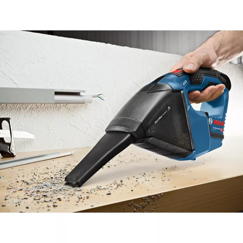 Bosch GAS 10,8 V-LI handstofzuiger blauw zakloos