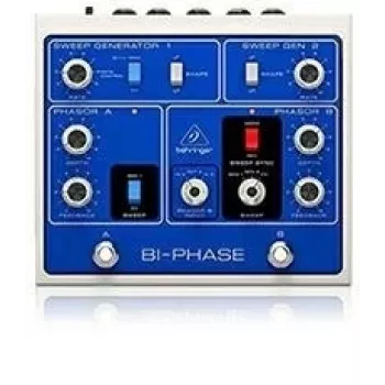 Phaser-effectpedaal Behringer DUAL-PHASE 000-E8M00-00010 — dual-phaser-effect voor gitaar/toetsen