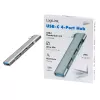 LogiLink USB 3.2 Gen1 hub 4-poorts USB-C 1x USB3.0 AF 3x USB2.0 AF UA0437