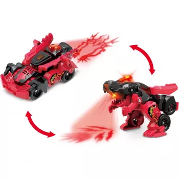 Switch & Go Dinos - Fire-Mini-T-Rex, speelfiguur