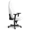 Bureaustoel noblechairs NBL-ICN-PU-WED gevoerde zitting gevoerde rugleuning wit