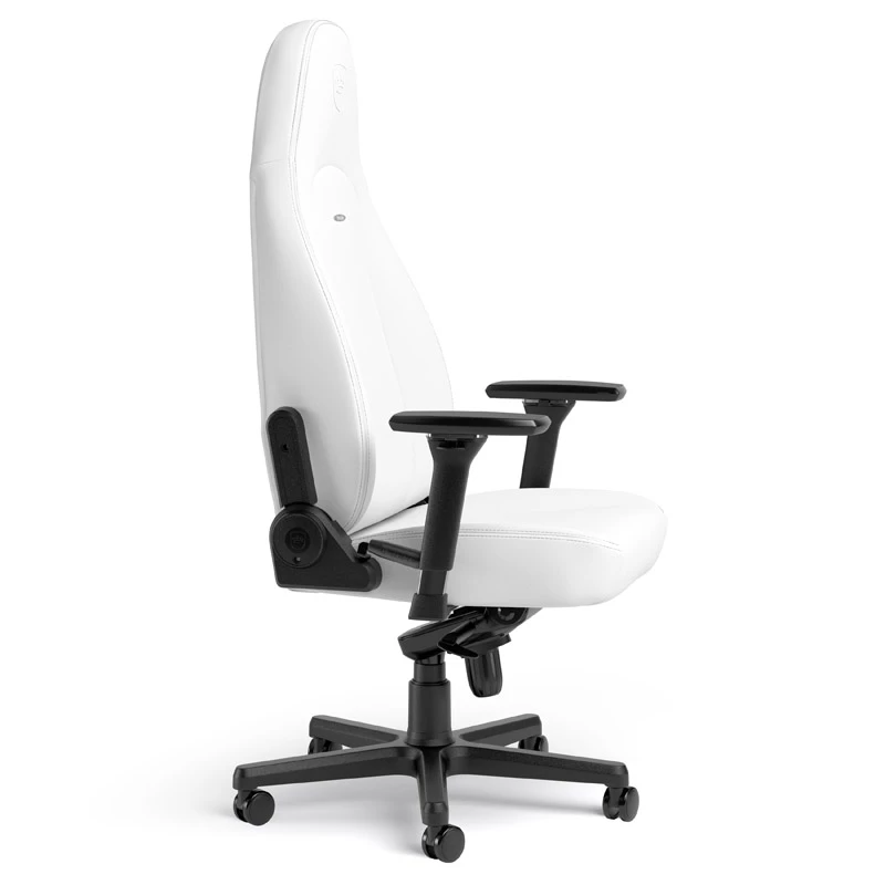Bureaustoel noblechairs NBL-ICN-PU-WED gevoerde zitting gevoerde rugleuning wit