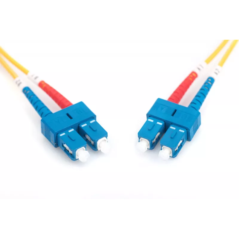 Glasvezel-patchkabel SC/SC Digitus DK-2922-10 10m