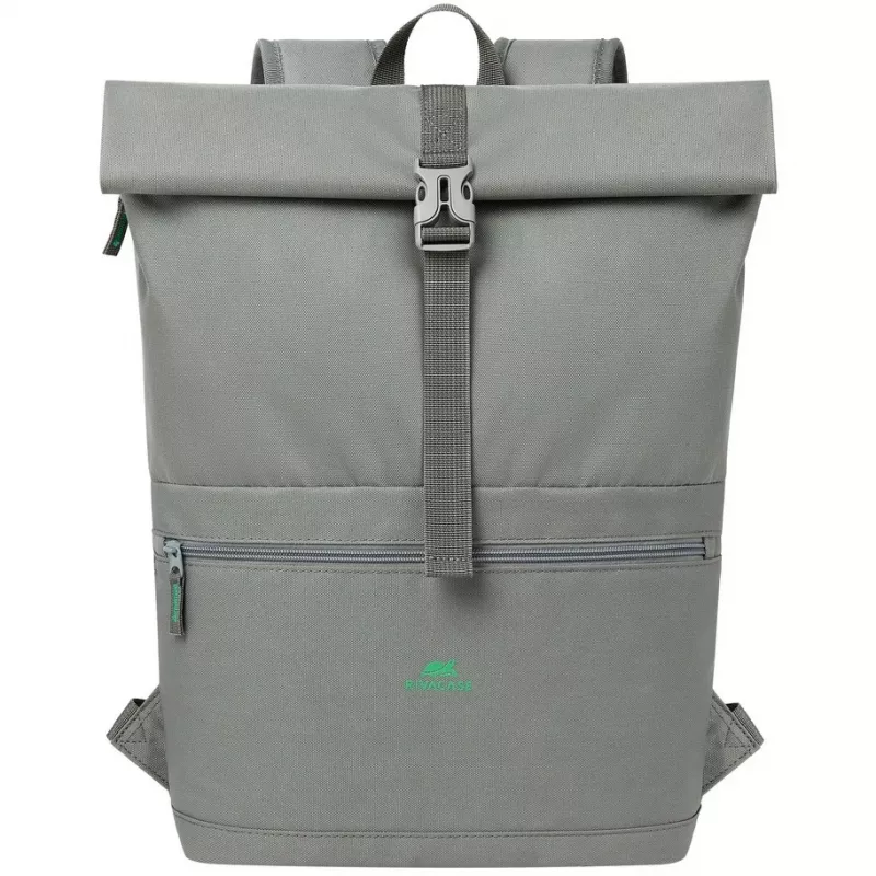 City-rugzak Rivacase Gremio grijs polyester rPET 280x135x430mm