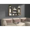 BILBAO 4P Hangplank 100x16x60 cm Sonoma-eiken