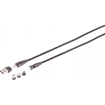 Magneet aansluitset ShiverPeaks S/CONN 7-polig met 3× USB-C
