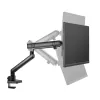 Monitorarm SILVERSTONE SST-ARM13 — enkele in hoogte verstelbare VESA-compatibele houder, zilver