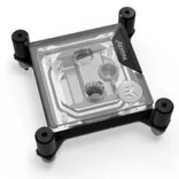 Waterblok ek water blocks EK-Quantum Velocity³ voor Intel 1700/1851 en AMD AM5 socket, acryl bovenkant